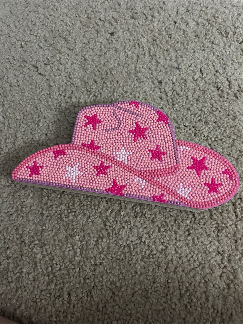 Pink Star Cowboy Hat decor
